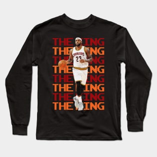 the king vector art Long Sleeve T-Shirt